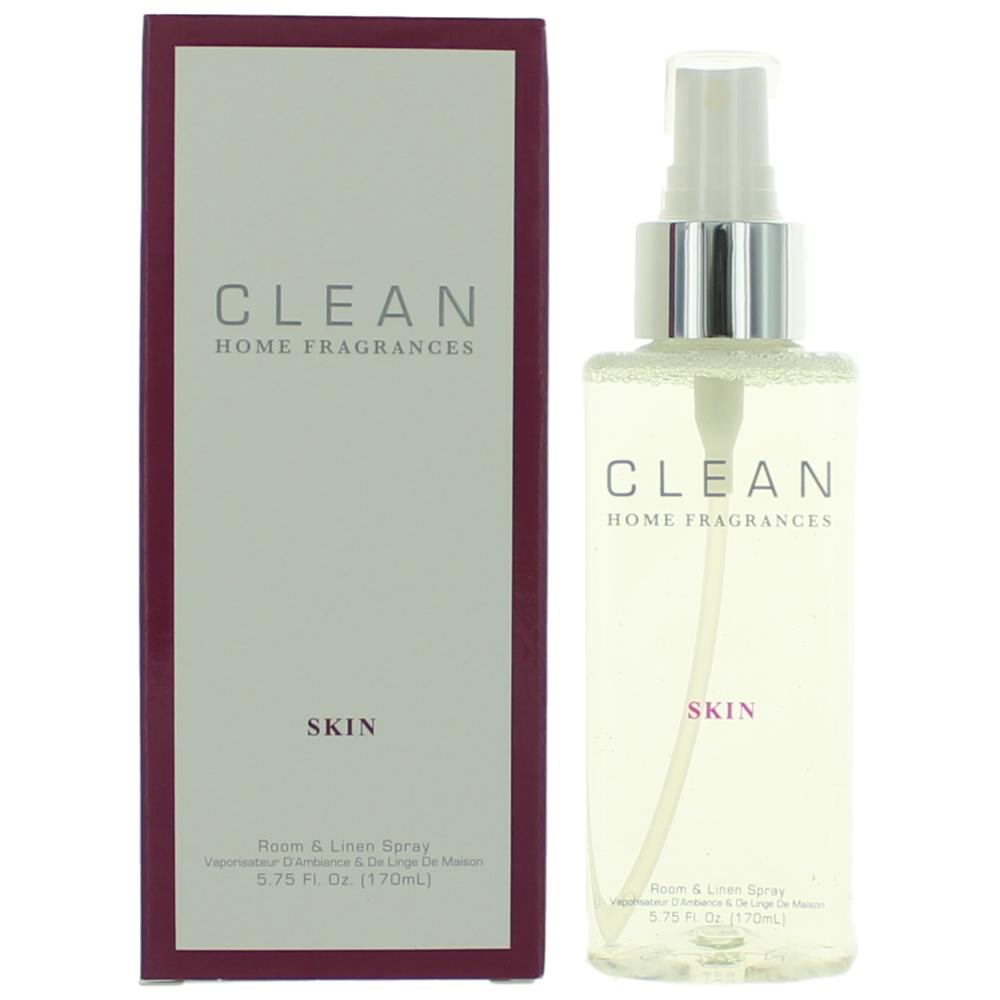 Bottle of Clean Skin by Dlish, 5.75 oz Room & Linen Spray for Unisex